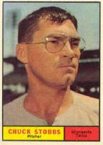 1961 Topps Baseball Cards      431     Chuck Stobbs